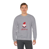 Christmas Santa Crewneck Sweatshirt - Merry Christmas Design