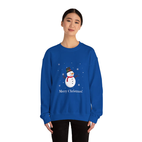 Christmas Snowman Crewneck Sweatshirt