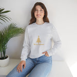 Gold Christmas Tree Crewneck Sweatshirt