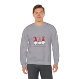 Christmas Gnomes Crewneck Sweatshirt - Fa-la-la-la-la-la Design