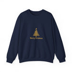 Gold Christmas Tree Crewneck Sweatshirt