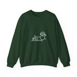 Christmas Santa Line Art Sweatshirt