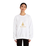 Gold Christmas Tree Crewneck Sweatshirt