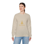 Gold Christmas Tree Crewneck Sweatshirt