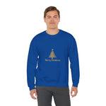 Gold Christmas Tree Crewneck Sweatshirt