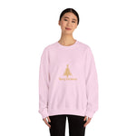 Gold Christmas Tree Crewneck Sweatshirt