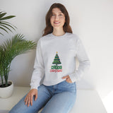 Christmas Tree Sweatshirt - Festive Holiday Apparel