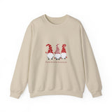 Christmas Gnomes Crewneck Sweatshirt - Fa-la-la-la-la-la Design