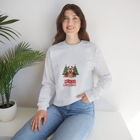 Christmas Owl Sweatshirt