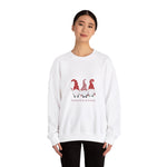 Christmas Gnomes Crewneck Sweatshirt - Fa-la-la-la-la-la Design