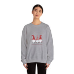 Christmas Gnomes Crewneck Sweatshirt - Fa-la-la-la-la-la Design