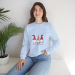 Christmas Gnomes Crewneck Sweatshirt - Fa-la-la-la-la-la Design