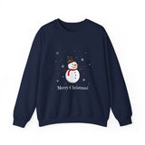 Christmas Snowman Crewneck Sweatshirt