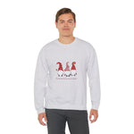 Christmas Gnomes Crewneck Sweatshirt - Fa-la-la-la-la-la Design