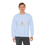 Gold Christmas Tree Crewneck Sweatshirt