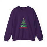 Christmas Tree Sweatshirt - Festive Holiday Apparel