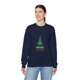 Christmas Tree Sweatshirt - Festive Holiday Apparel