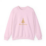 Gold Christmas Tree Crewneck Sweatshirt