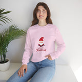 Christmas Santa Crewneck Sweatshirt - Merry Christmas Design