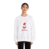 Christmas Santa Crewneck Sweatshirt - Merry Christmas Design