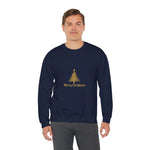 Gold Christmas Tree Crewneck Sweatshirt