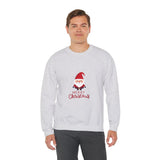 Christmas Santa Crewneck Sweatshirt - Merry Christmas Design