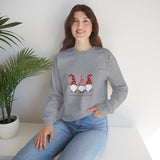 Christmas Gnomes Crewneck Sweatshirt - Fa-la-la-la-la-la Design