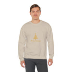 Gold Christmas Tree Crewneck Sweatshirt