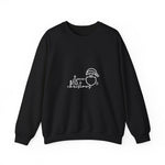 Christmas Santa Line Art Sweatshirt