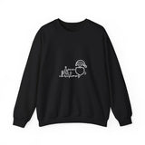 Christmas Santa Line Art Sweatshirt