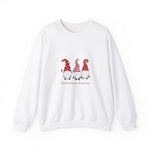 Christmas Gnomes Crewneck Sweatshirt - Fa-la-la-la-la-la Design