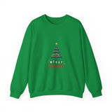 Christmas Tree Sweatshirt - Festive Holiday Apparel