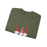 Christmas Gnomes Crewneck Sweatshirt - Fa-la-la-la-la-la Design